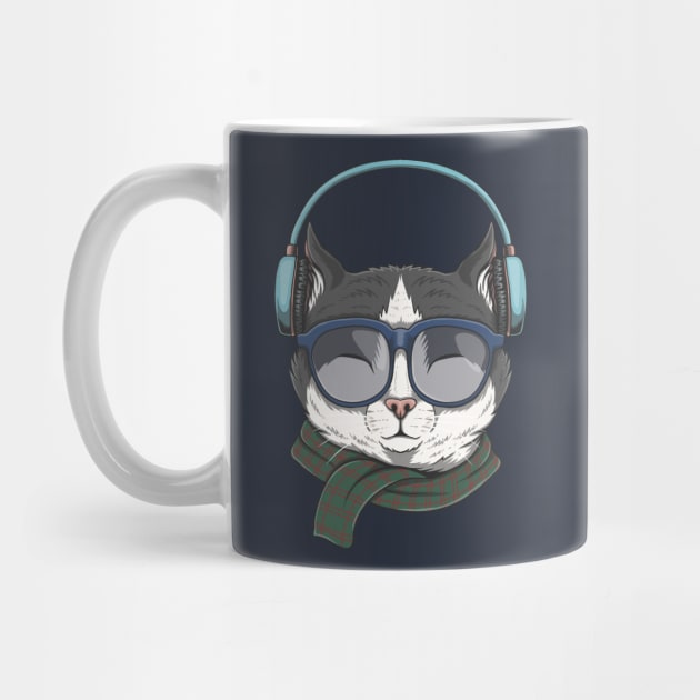 Cats loves music! by be yourself. design